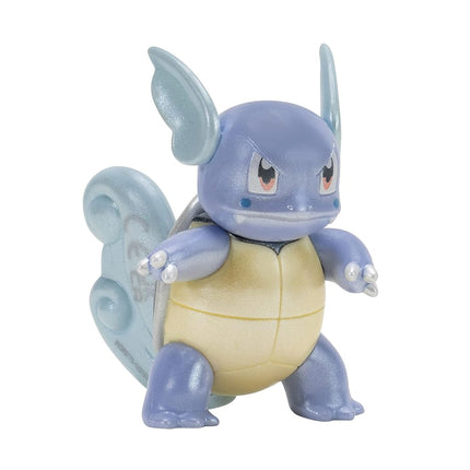 Pokemon PKW2773 Pokemon Select Evolution 3 Pack-Features 2 Squirtle, 3 Wartortle & 4.5-Inch Blastoise Battle Figures-Authentic Details