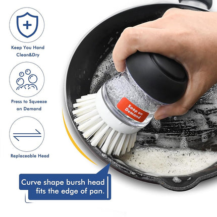 Palm Brush Refills for OXO Soap Dispensing Dish Brush