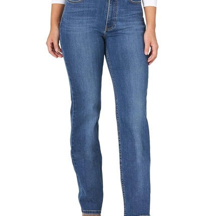 Wrangler Women's High Rise True Straight Fit Jean,