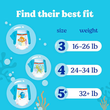 Huggies Little Swimmers Disposable Swimpants, Large, 17 Count (Character May Vary) by Huggies