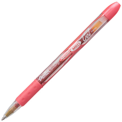 Bolígrafo de gel metálico Pentel Sunburst, trazo medio, permanente, tinta surtida, (K908MBP5M1) de Pentel