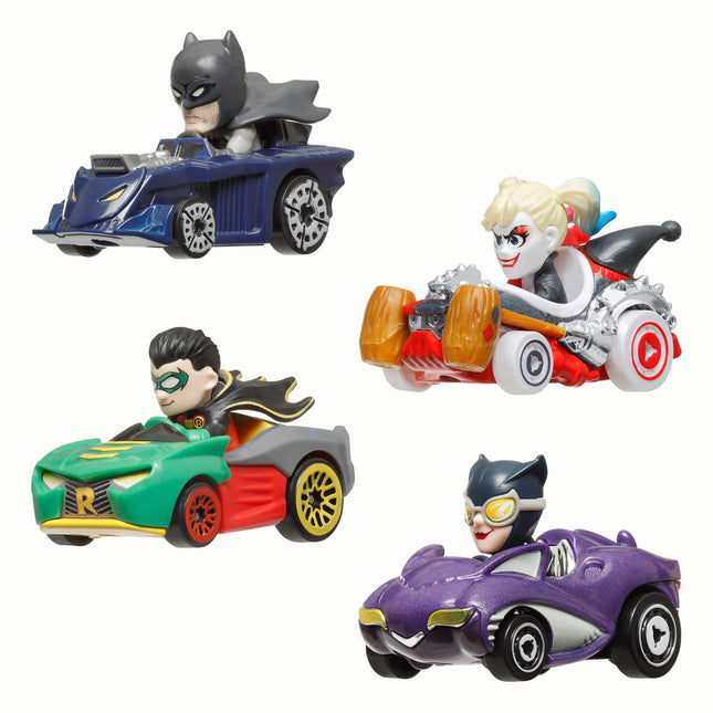 Hot Wheels RacerVerse, Set of 4 Die-Cars 1:64 Scal