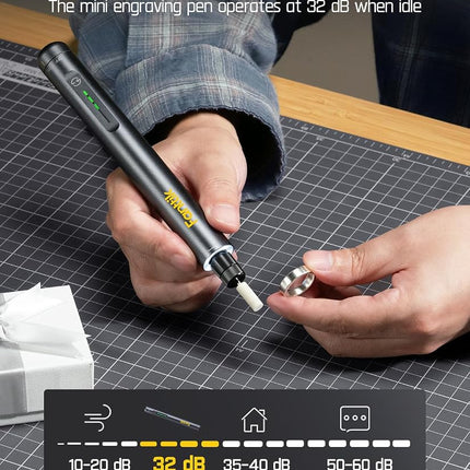 Fanttik F2 Master Mini Cordless Rotary Tool Kit for 3D Printer Sanding