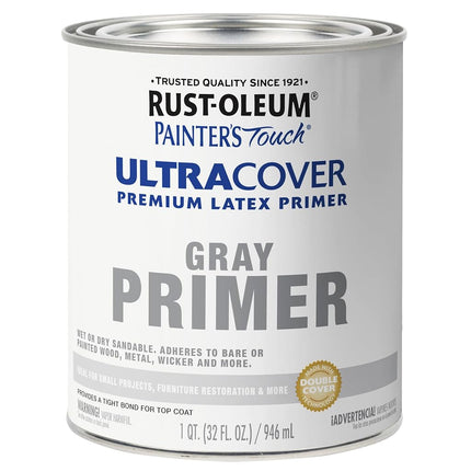 RUST-OLEUM Flat Gray Primer 1980502 Painters Touch