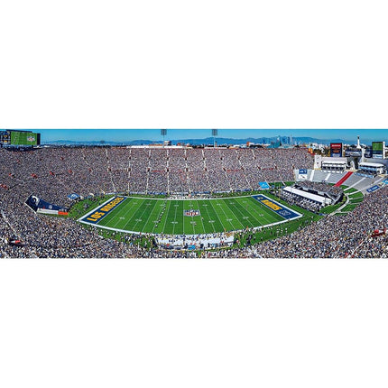 Masterpieces NFL 91882: Los Angeles Rams 1000pc Panoramic Puzzle, Team Color, 1000 Pieces-13" x 39"