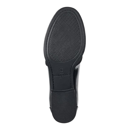 Bandolino Womens Lindio, Black Patent/Leopard Multi 006, 6