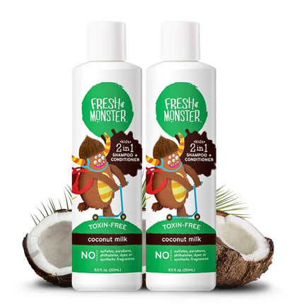 Fresh Monster 2-in-1 Kids Shampoo & Conditioner, C