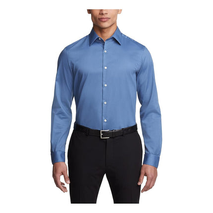 Van Heusen Men's Dress Shirt Slim Fit Flex Collar 