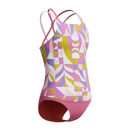 Speedo Girls Swimsuit Two Piece Tankini Thin Strap