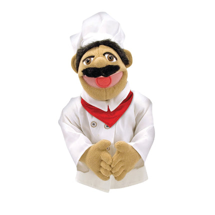 Melissa & Doug Títere Chef con Varilla de Madera Desmontable para Gestos Animados