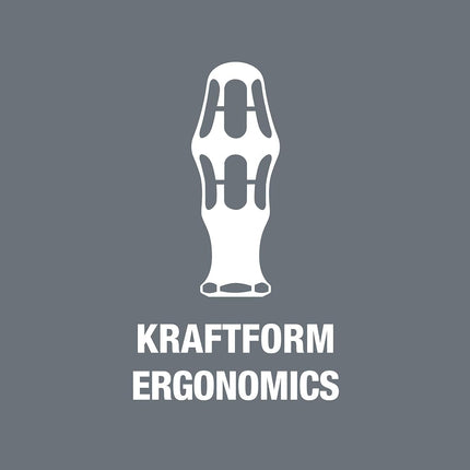 Wera Kraftform Plus 395 HO 3/8" Professional Nutdriver, 3 5/32" Shaft Length