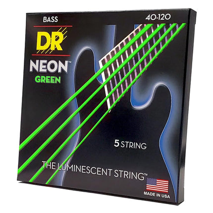 DR Strings HI-DEF NEON Bass Guitar Strings (NGB5-4