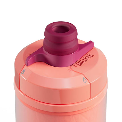 CamelBak Podium Chill Bike Squeeze Water Bottle Mercury Blush, 24oz