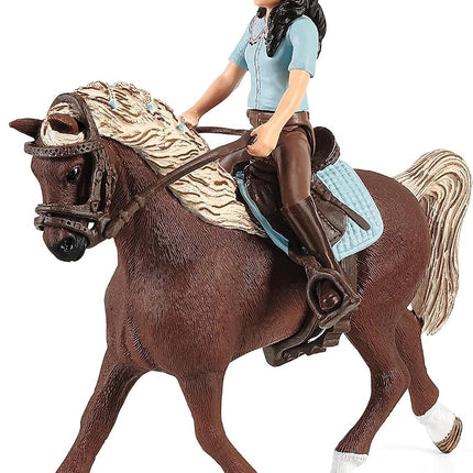 Schleich Horse Club - 19Pc Washing Area With Horse Club Emily & Lun | 42438