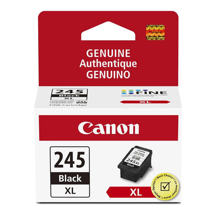 Canon Genuine Ink Cartridge PG-245XL Black, High-Yield (1 Count), Canon Printer Ink for PIXMA TR4520 / TS3120 / TS3220 Series Printers – Original Canon Ink for Crisp, Sharp Text