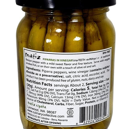 Piparras by Matiz (6.4 ounce) by Matiz