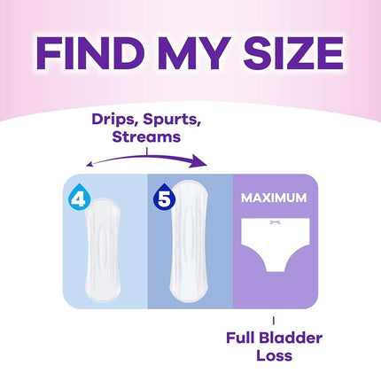Always Discreet Incontinence Pads for Bladder Leaks Sensitive Skin Pads Moderate Absorbency, 57 Count (Packaging May Vary)