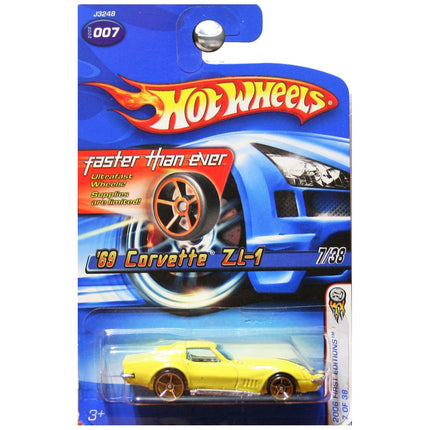 Hot Wheels 2006 First Edition 7 of 38 YELLOW "69 C