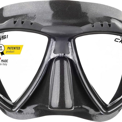 Cressi Adult Matrix Snorkelling Mask - Black