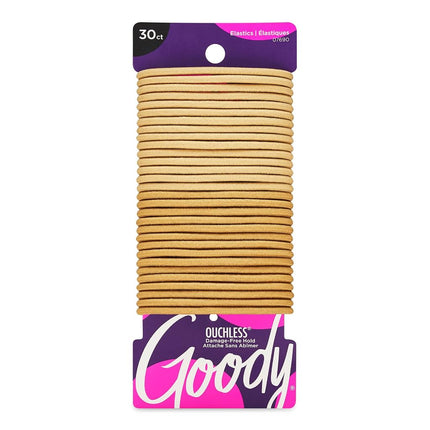 Goody Women's Ouchless 4mm Elastics, Blondes, Beac