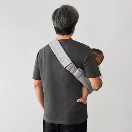 Ergobaby Upsie Hip Sling – Pearl Grey Baby Carrier – Lightweight, Adjustable Sling for Toddlers – Breathable & Ergonomic Design