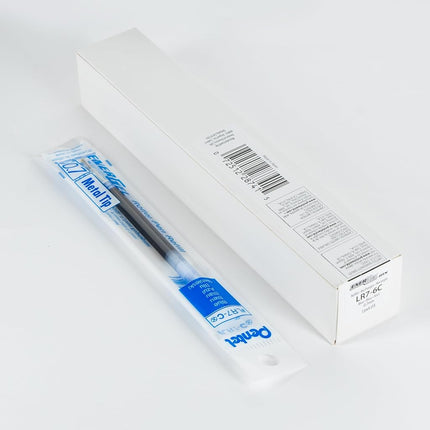 Pentel Refill Ink - for EnerGel Gel Pen, 0.7mm Metal Tip, Medium, Blue Ink, Pack of 6 Refills