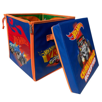 PETERKIN | Hot Wheels ZipBin Playmat and Storage | Storage for 300 cars and playmat! | Toy Cars & Motors | Ages 3+