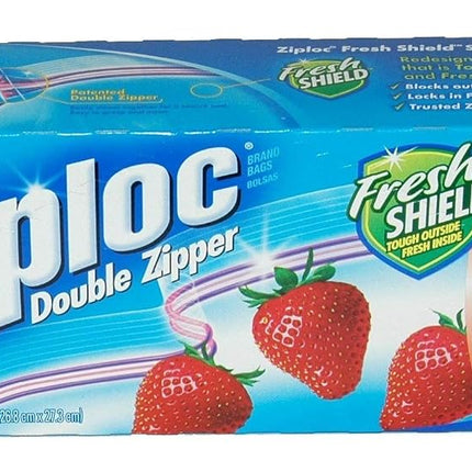Ziploc Double Zipper Gallon Storage Bags - 52 count