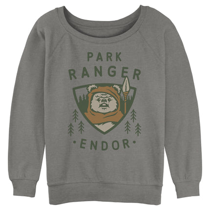 STAR WARS Women's Park Ranger Junior's Raglan Pull