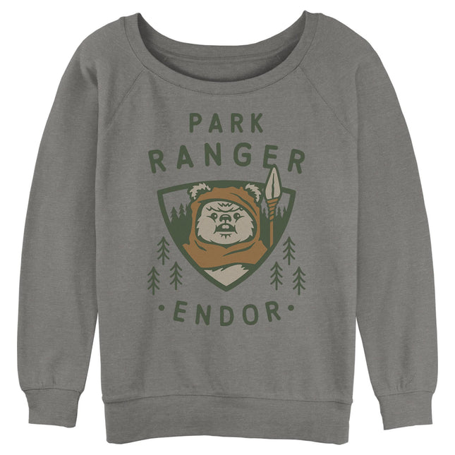 STAR WARS Women's Park Ranger Junior's Raglan Pull
