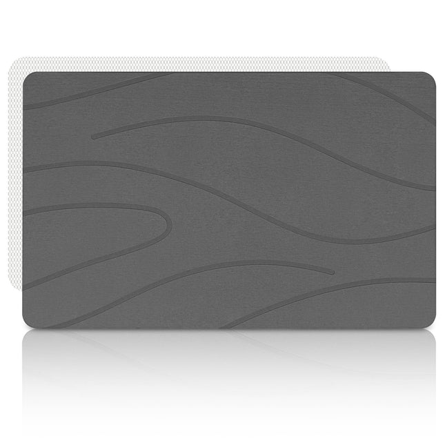 Liyarya Stone Bath Mat, Diatomaceous Earth Stone S
