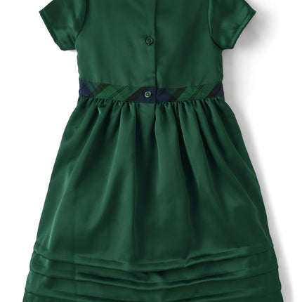 Gymboree Girls' and Toddler Short Sleeve Dressy Special Occasion Dresses, Noble Bow, 12