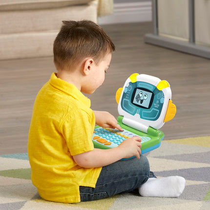 Computadora portátil LeapFrog ABC y 123, verde
