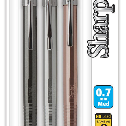 Pentel Sharp Mechanical Pencil, (0.7mm), Medium Li