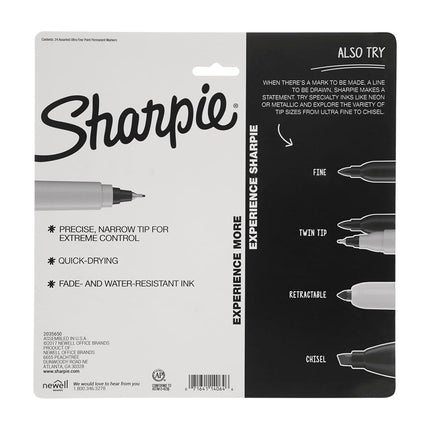 Sharpie Cosmic Color Ultra Fine Point Markers 24/Pkg-