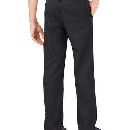 Dickies Boys' Little Flexwaist Slim Stretch Pant, Dark Navy V1, 5