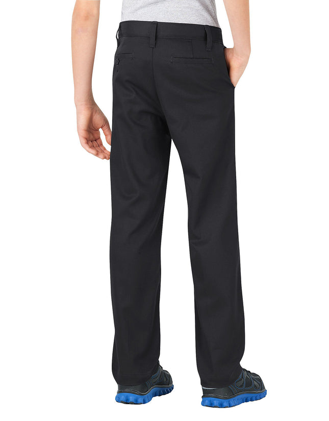 Dickies Boys' Little Flexwaist Slim Stretch Pant, Dark Navy V1, 5