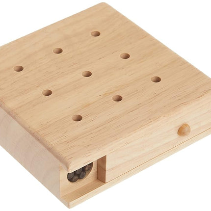Baseline - 453602 453602 9 Hole Wooden Pegboard to Improve Fine Motor Coordination, Finger Dexterity, Concentration and Increase Reactionary Speed., Model:12-3141