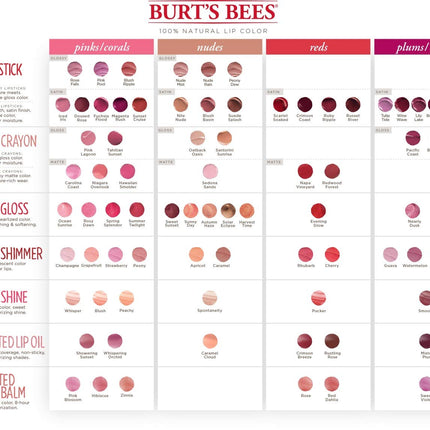 Burt's Bees 100 Percent Natural moisturising Lip Crayon, Pacific Coast