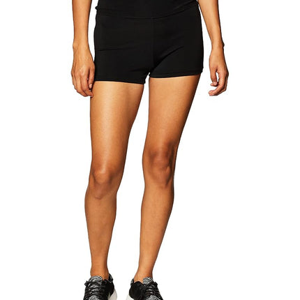 Capezio Womens High Waisted Shorts, Black, M UK