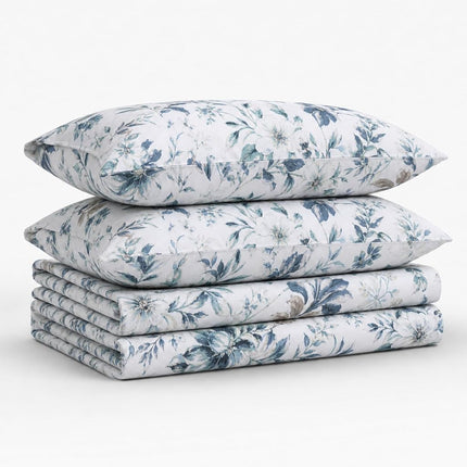 Tribeca Living VERN4PSSQUBL Extra Deep Pocket Shee