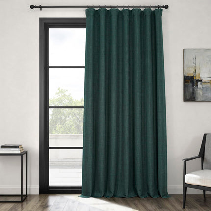 HPD Half Price Drapes - Faux Linen Curtains for Li