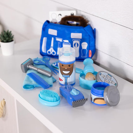 Melissa & Doug Barber Shop for Kids Role Play Toys for 3+ Year Olds | Hairdresser Role Play for Children | Barber Playset | Montessori Kids Activities
