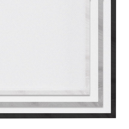 Stupell Industries – Publicité vintage pour appareil photo – Cadre noir Giclée – Œuvre de Peter Horjus