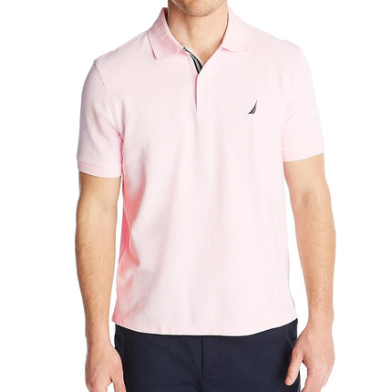 Nautica Men's Classic Short Sleeve Solid Polo Shir
