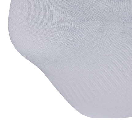 adidas womens Superlite 3.0 Super No Show Athletic Socks (6-pair) Ultra Low-profile With Targeted Cushion, White/Black/Grey, Medium