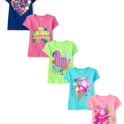 The Children's Place Boys' Gamer Short Sleeve Grap