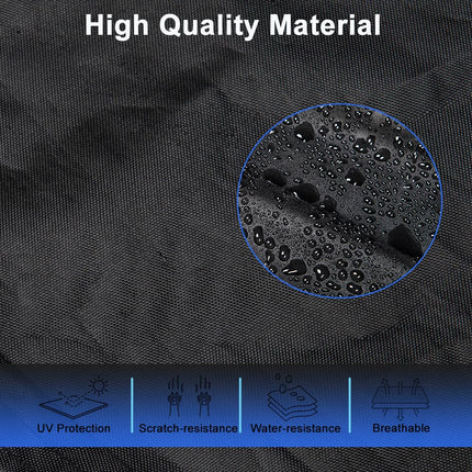 Morhept Car Cover for Toyota RAV4, Waterproof with Door Zipper