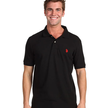 U.S. Polo Assn. Men's Classic Polo Shirt, Old Blac