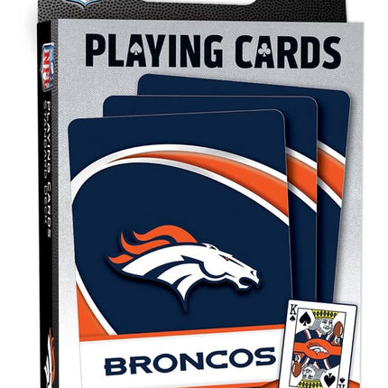 Baraja de cartas de la NFL Denver Broncos de MasterPieces